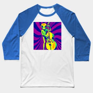 Surreal alien bassist from another dimension Baseball T-Shirt